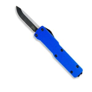 Cali Aluminum Anodized Blue D2 Blk Tanto