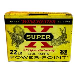 Winchester Super-X Power-Point Rimfire Ammo 100 Year Anniversary Limited Edition