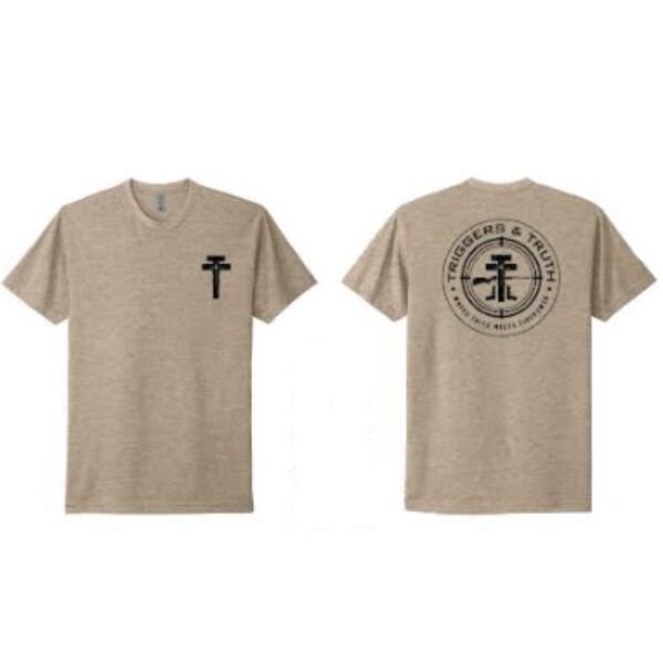 army green triggers and truth tshirt