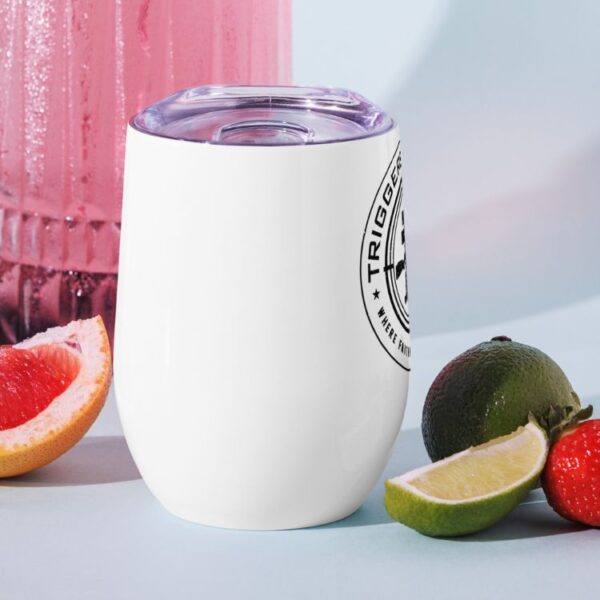 triggers and truth wine tumbler (2)